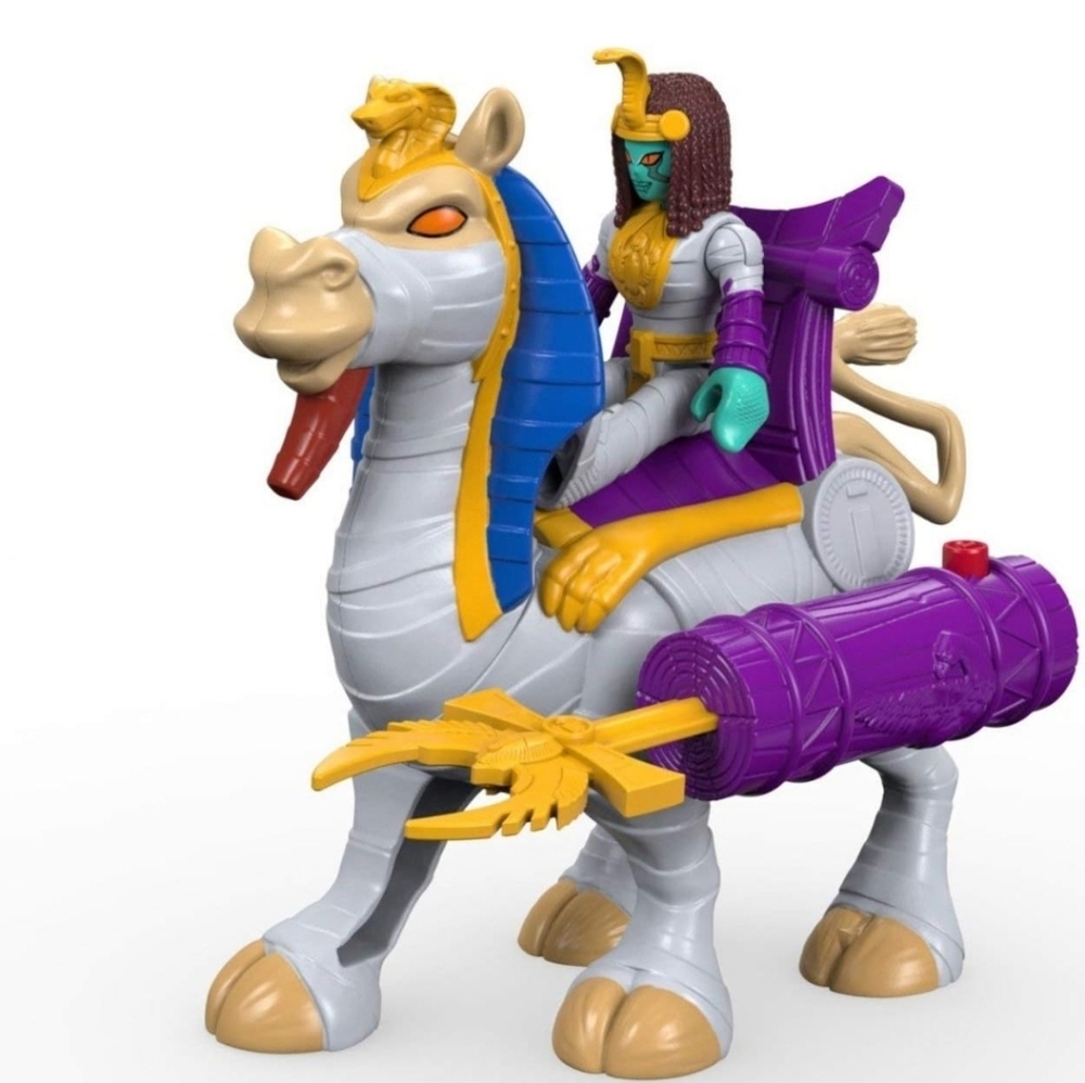 Fisher-Price Imaginext Serpent Queen & Camel Figure Playset-Complete Set